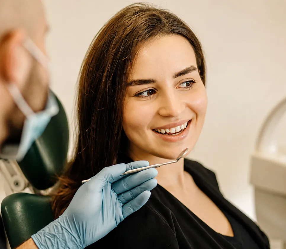 Gentle smile refresh — before and after, shared with patient consent